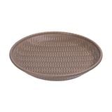  Cocoa - Deep Plate 22cm - Dĩa sâu đan tre 22cm nâu trổ (matte) (Bamboo collection) 