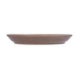 Cocoa - Deep Plate 22cm - Dĩa sâu đan tre 22cm nâu trổ (matte) (Bamboo collection) 