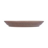  Cocoa - Deep Plate 26cm - Dĩa sâu đan tre 26cm nâu trổ (matte) (Bamboo collection) 