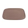  Cocoa - Square Plate 22cm - Dĩa vuông đan tre 22cm nâu trổ (matte) (Bamboo collection) 