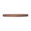  Cocoa - Round Flat Plate 26cm - Dĩa tròn vành đứng đan tre 26cm nâu trổ (matte) (Bamboo collection) 