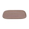  Cocoa - Rectangular Plate 30cm - Dĩa chữ nhật đan tre có viền 30cm nâu trổ (matte) (Bamboo collection) 