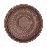  Cocoa - Bowl w/ Lid 18cm - Thố có nắp 18cm nâu trổ (matte) (Bamboo collection) 