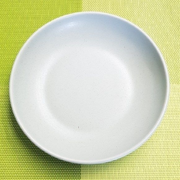  Ariel - Round Coup Plate 18cm - Dĩa ảo 18cm xanh ngọc (matte) 