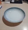  Universe - Round Coup Plate 20cm - Dĩa ảo 20cm trắng phun đen 