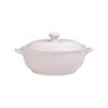  Blanche - Casserole w/ Lid 20cm - Thố có nắp sọc tròn 20cm lộc phát không vệt 