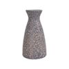 Vase_Bình hoa bầu cổ túm miệng loe 30 x 10.5cm san hô xanh