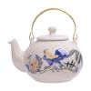Cream - Teapot 550ml - Bình trà bầu 550ml Sắc Màu Thôn Quê (Le Coq collection)