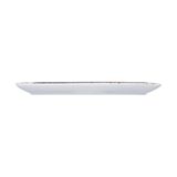  Ariel - Rectangular Plate 25 x 15cm - Dĩa chữ nhật 25 x 15cm xanh ngọc lòng phun hạt (matte) 