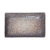  Ariel - Rectangular Plate 25 x 15cm - Dĩa chữ nhật 25 x 15cm xanh ngọc lòng phun hạt (matte) 