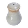 Ariel - Salt Shaker 4 x 6.8cm - Hũ muối 4 x 6.8cm xanh ngọc viền nâu (matte) (Sandy collection)