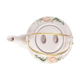  Cream - Teapot 1 lít - Bình trà 1 lít Sắc Màu Thôn Quê (Le Coq collection) 