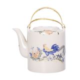  Cream - Teapot 1 lít - Bình trà 1 lít Sắc Màu Thôn Quê (Le Coq collection) 