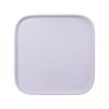 Blanche Neige - Square Flat Plate 30cm - Dĩa vuông vành đứng 30cm tuyết trắng (matte)