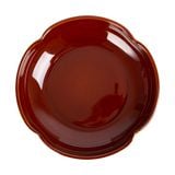  Kaffa - Sauce Dish 9.5 x 2cm - Chén chấm bóp 4 cánh 9.5 x 2cm màu nâu 