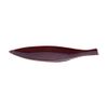  Kaffa - Long Fish Plate 40.5cm - Dĩa cá dài 40.5cm màu nâu 