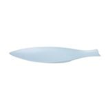  Cloudy - Long Fish Plate 40.5cm - Dĩa cá dài 40.5cm xanh lục bảo (matte) 