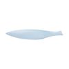  Cloudy - Long Fish Plate 40.5cm - Dĩa cá dài 40.5cm xanh lục bảo (matte) 