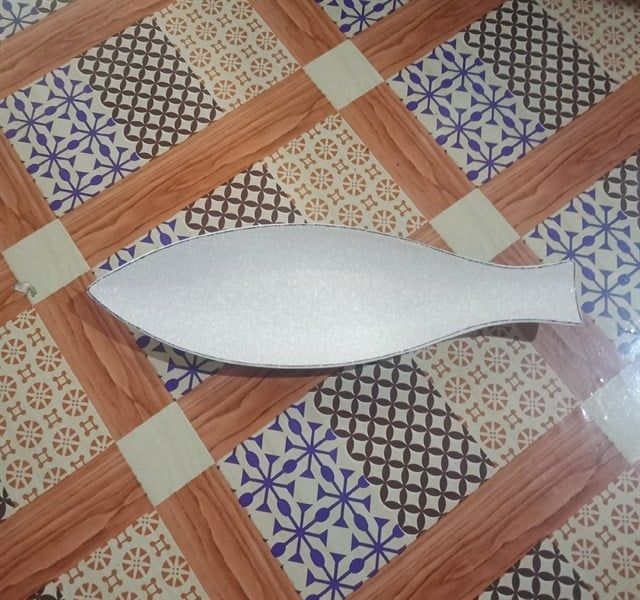  Blanche - Long Fish Plate 40.5cm - Dĩa cá dài 40.5cm bắt chỉ miệng 
