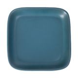  Aphrodite - Square Coup Plate 14cm - Dĩa vuông 14cm xanh ngọc bích không viền (matte) 
