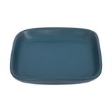  Aphrodite - Square Coup Plate 14cm - Dĩa vuông 14cm xanh ngọc bích không viền (matte) 