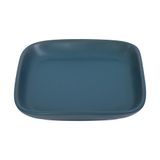  Aphrodite - Square Coup Plate 21cm - Dĩa vuông 21cm xanh ngọc bích không viền (matte) 