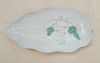 Blanche - Banana Leaf Plate 32cm - Dĩa lá chuối cạn 32cm phun vẽ lá