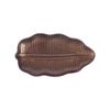  Ancient - Banana Leaf Plate 27cm - Dĩa lá chuối cạn 27cm nâu đồng 