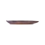  Ancient - Banana Leaf Plate 37cm - Dĩa lá chuối cạn 37cm nâu đồng 