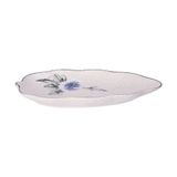  The 1980's - Banana Leaf Plate 32cm - Dĩa lá chuối cạn 32cm hoa văn thập niên 80 
