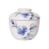  The 1980's - Bowl w/ Lid 21cm - Thố có nắp 21cm hoa văn thập niên 80 