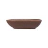  Cocoa - Oval Plate 13 x 9cm - Dĩa oval 13 x 9cm nâu trổ (matte) 