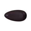 Classia - Oval Plate 31 x 16cm - Dĩa oval 31 x 16cm đen trổ (matte) 