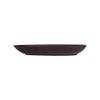  Classia - Oval Plate 31 x 16cm - Dĩa oval 31 x 16cm đen trổ (matte) 