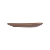  Cocoa - Long Plate 31 x 22cm - Dĩa dài 31 x 22cm nâu trổ (matte) 