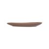  Cocoa - Long Plate 31 x 22cm - Dĩa dài 31 x 22cm nâu trổ (matte) 