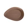  Cocoa - Long Plate 31 x 22cm - Dĩa dài 31 x 22cm nâu trổ (matte) 