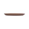 Cocoa - Long Plate 33 x 23cm - Dĩa dài 33 x 23cm nâu trổ (matte) 