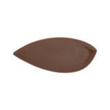  Cocoa - Leaf Plate 39.5 x 17cm - Dĩa chiếc lá 39.5 x 17cm nâu trổ (matte) 