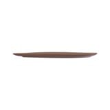  Cocoa - Leaf Plate 39.5 x 17cm - Dĩa chiếc lá 39.5 x 17cm nâu trổ (matte) 