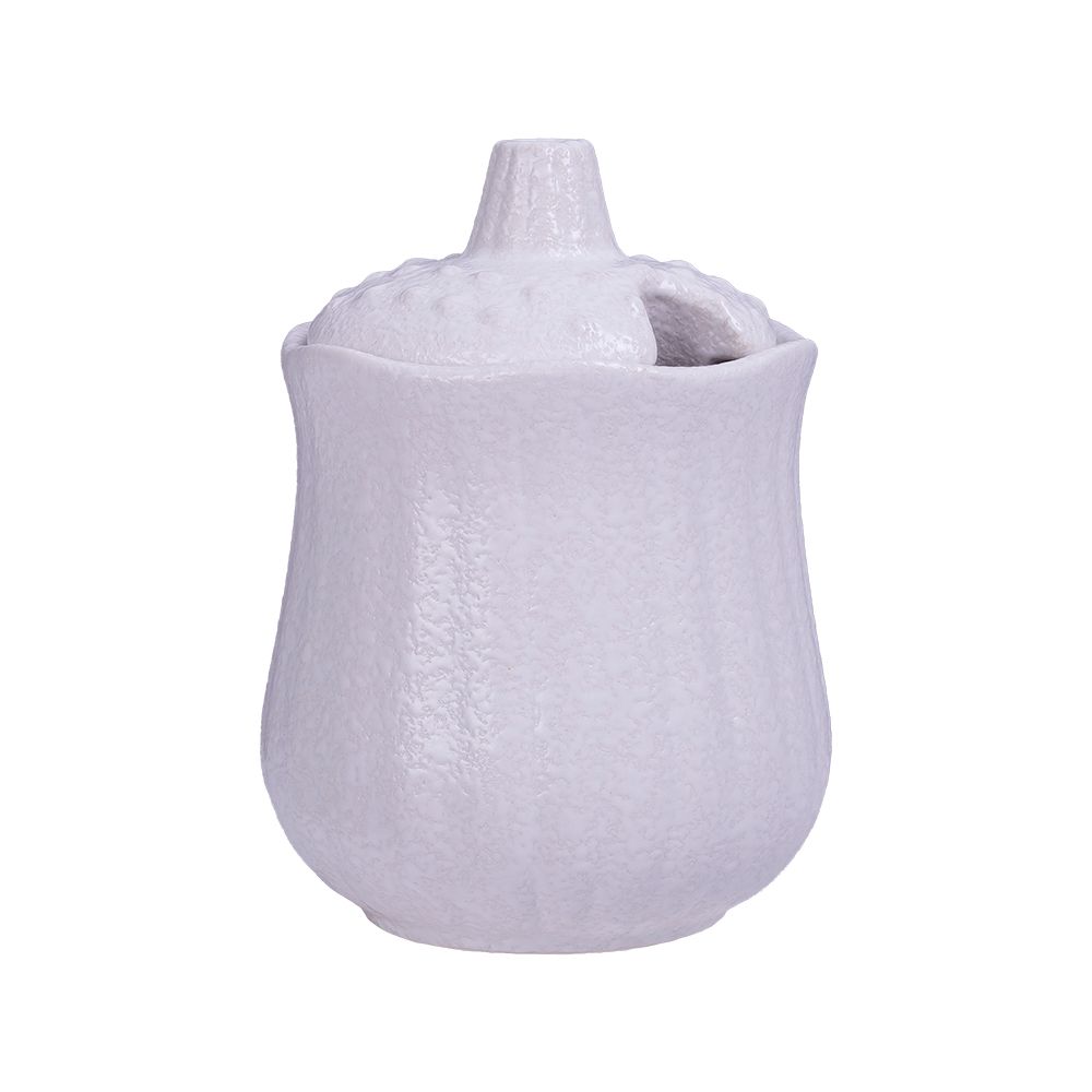  Blanche Neige - Condiment Pot w/ Lid 5.5 x 8.7cm - Hũ gia vị sen có nắp 5.5 x 8.7cm tuyết trắng 