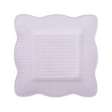  Blanche Neige - Square Plate 29cm - Dĩa vuông sen 29cm tuyết trắng 