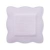 Blanche Neige - Square Plate 29cm - Dĩa vuông sen 29cm tuyết trắng