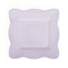 Blanche Neige - Square Plate 22cm - Dĩa vuông sen 22cm tuyết trắng