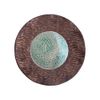  Ancient - Soup Plate 23cm - Dĩa bay 23cm vành vân đá nâu đồng lòng xanh ngọc bích 