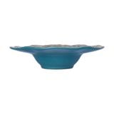  Aphrodite - Soup Plate 23cm - Dĩa bay 23cm vành vân đá xanh ngọc bích viền nâu (matte) 