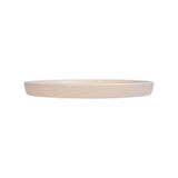  Beige - Round Flat Plate 26cm - Dĩa tròn vành đứng 26cm màu be (Sandy collection) 