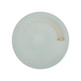  Ariel - Show Plate 30.5cm - Dĩa bằng 30.5cm xanh ngọc vệt đen 