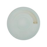  Ariel - Show Plate 26cm - Dĩa bằng 26cm xanh ngọc vệt đen 
