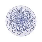  Blanche (Daisy) - Show Plate 30.5cm - Dĩa bằng 30.5cm lộc phát vẽ bông cúc 